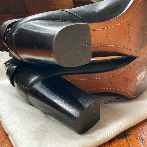 Black Celine Boots Size 38 - Picture 5 of 5
